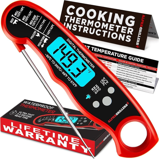 Alpha Grillers Instant Meat Thermometer