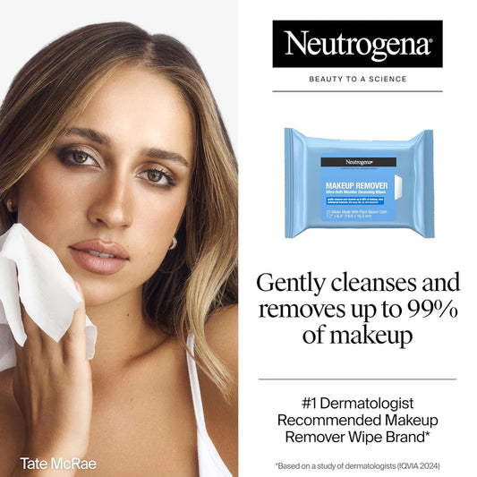 Neutrogena Micellar Makeup Remover Wipes Twin Pack